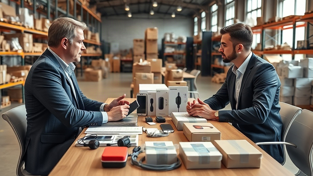Nhà bán lẻ trao đổi với nhà cung cấp về mẫu hàng và điều kiện nhập sỉ Nhà bán lẻ trao đổi với nhà cung cấp về mẫu hàng và điều kiện nhập sỉ