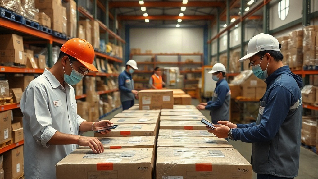 Quy trình chọn mẫu, đóng hàng, vận chuyển và nhận phụ kiện tại kho Quy trình chọn mẫu, đóng hàng, vận chuyển và nhận phụ kiện tại kho
