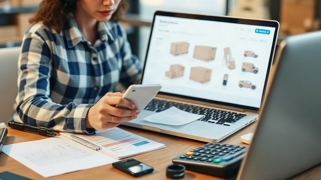 Chủ cửa hàng tính tổng vốn nhập phụ kiện điện thoại Chủ cửa hàng tính tổng vốn nhập phụ kiện điện thoại