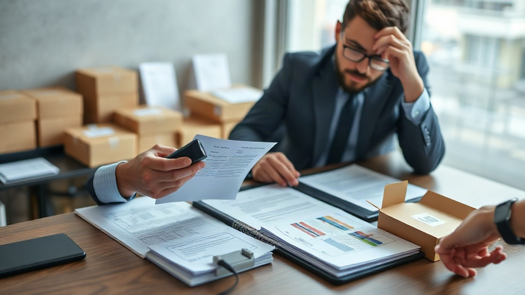 Người mua hoàn tất đánh giá mẫu sạc dự phòng trước khi đặt cọc