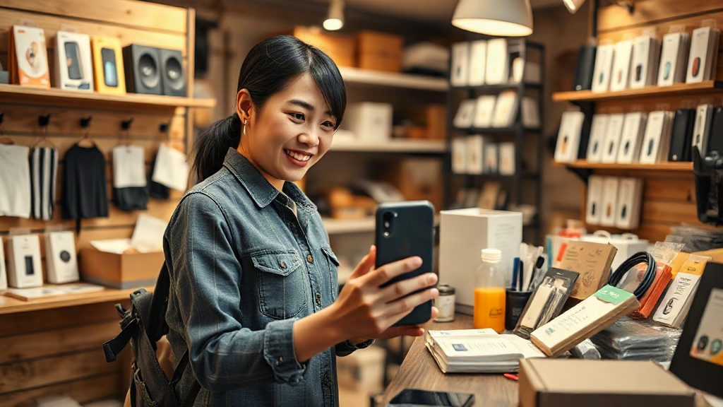 Người kinh doanh hoàn thiện kế hoạch và chuẩn bị mở shop phụ kiện điện thoại Người kinh doanh hoàn thiện kế hoạch và chuẩn bị mở shop phụ kiện điện thoại