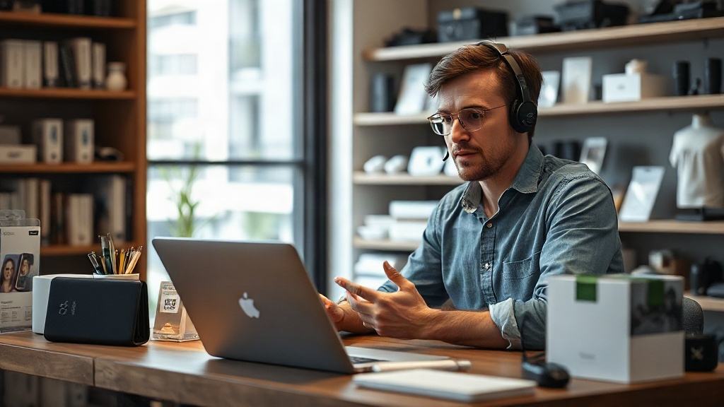 Người bán giải đáp thắc mắc về kinh doanh phụ kiện điện thoại online