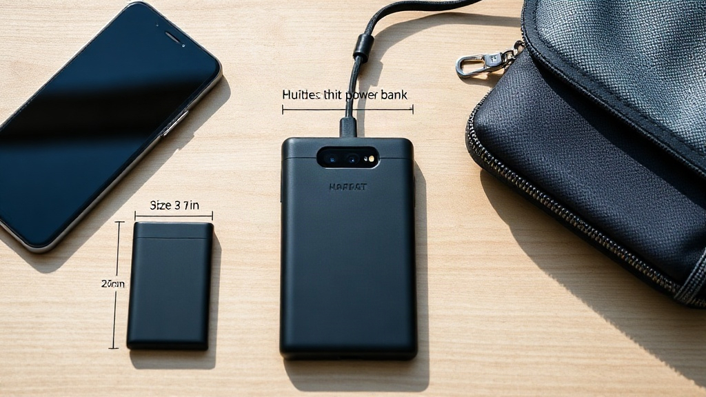 So sánh kích thước pin dự phòng từ tính 5.000mAh và 10.000mAh So sánh kích thước pin dự phòng từ tính 5.000mAh và 10.000mAh