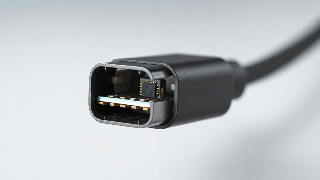 Cấu tạo đầu cáp USB-C có chip nhận diện E-Marker Cấu tạo đầu cáp USB-C có chip nhận diện E-Marker