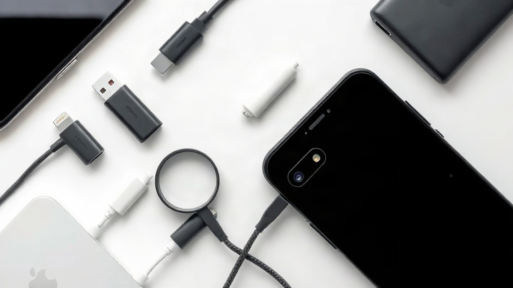 Cáp Lightning, USB-C và phụ kiện sạc minh họa các thắc mắc thường gặp Cáp Lightning, USB-C và phụ kiện sạc minh họa các thắc mắc thường gặp