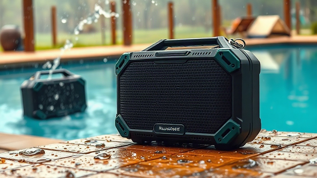 Loa Bluetooth chống nước được dùng dưới mưa nhẹ và tại khu cắm trại Loa Bluetooth chống nước được dùng dưới mưa nhẹ và tại khu cắm trại