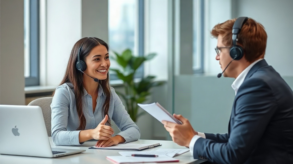 Quản lý hướng dẫn nhân viên tránh đọc kịch bản máy móc khi gọi điện