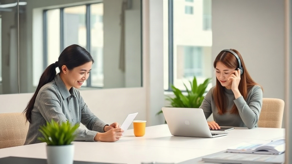 Đội ngũ tư vấn luyện tập khung cuộc gọi trước khi áp dụng thực tế