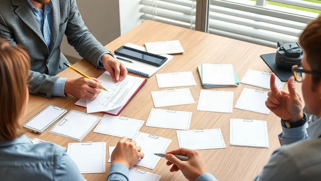 Nhân viên sale rà soát nhu cầu, điều kiện và bước tiếp theo trước khi chốt