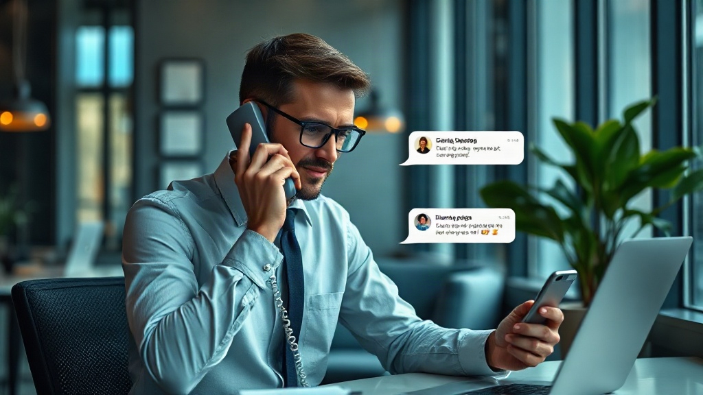 Nhân viên lựa chọn giữa gọi điện, email và nhắn tin để liên hệ khách hàng Nhân viên lựa chọn giữa gọi điện, email và nhắn tin để liên hệ khách hàng