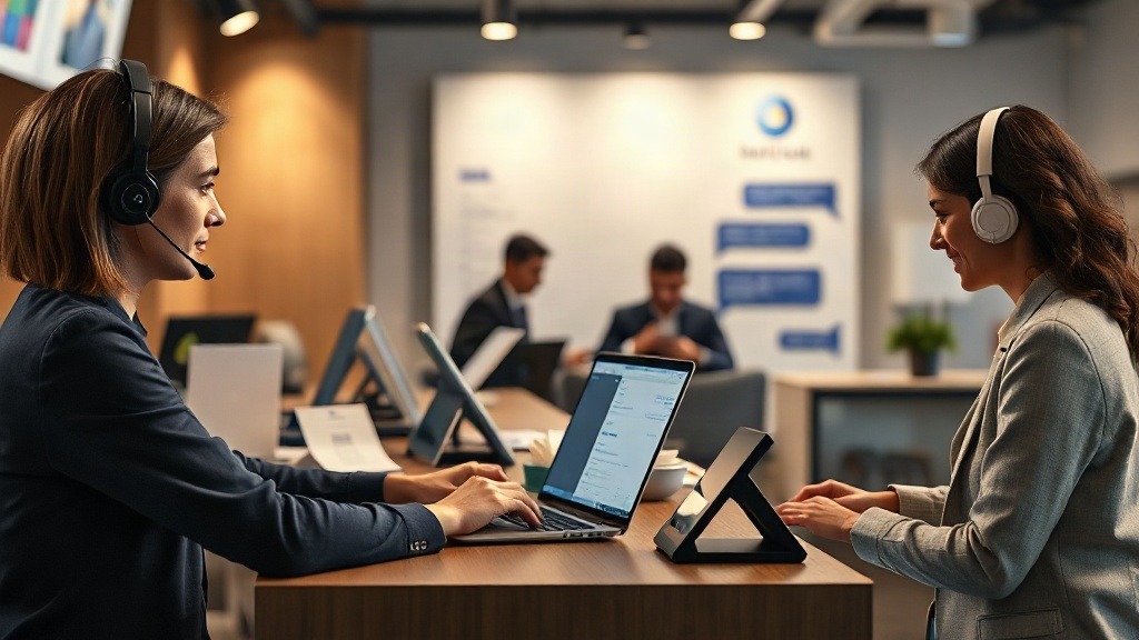 Nhân viên xử lý yêu cầu của khách hàng qua nhiều kênh tư vấn