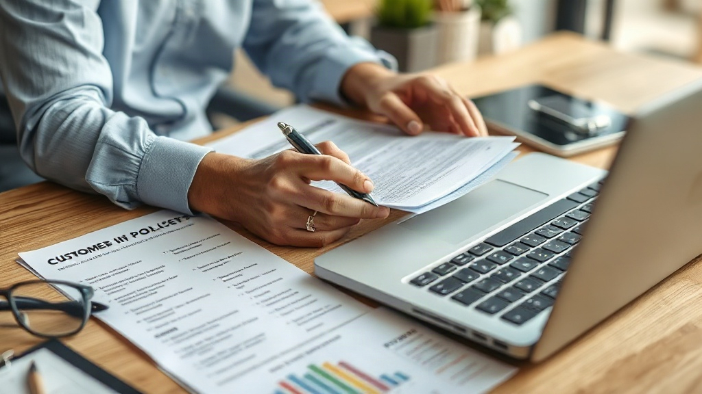 Nhân viên chuẩn bị thông tin và công cụ trước buổi tư vấn Nhân viên chuẩn bị thông tin và công cụ trước buổi tư vấn