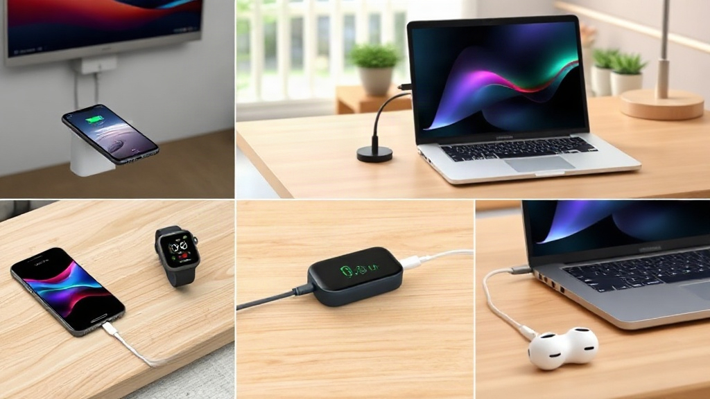 Củ sạc phù hợp cho điện thoại, máy tính bảng, laptop và thiết bị đeo