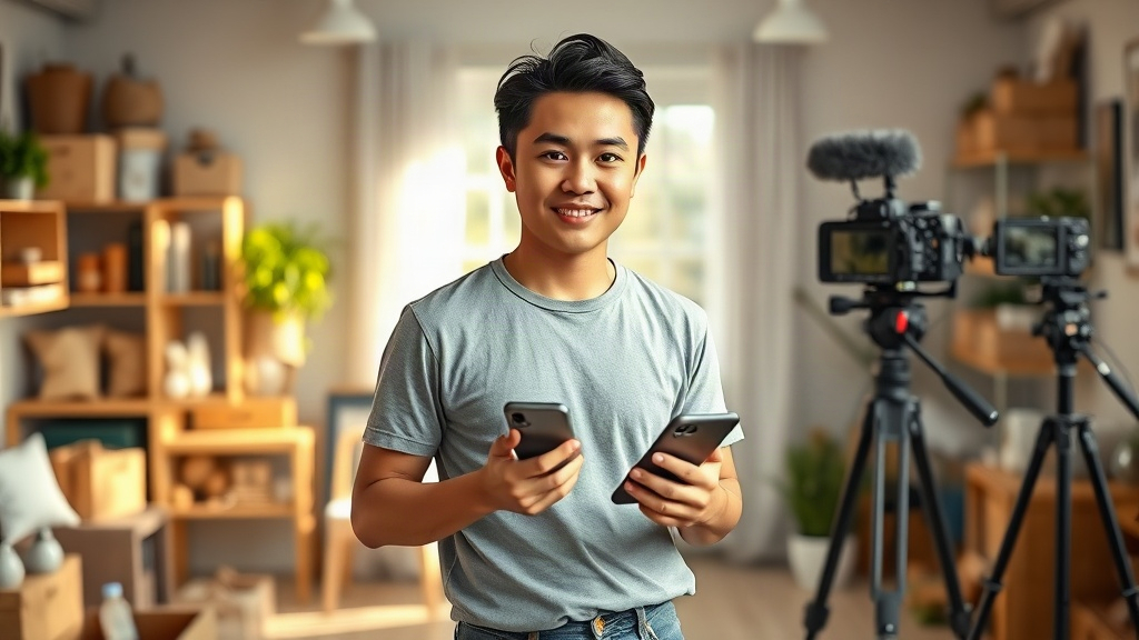 Chủ gian hàng sẵn sàng đăng video đầu tiên và bắt đầu bán hàng Chủ gian hàng sẵn sàng đăng video đầu tiên và bắt đầu bán hàng