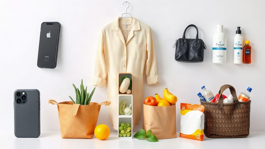 Ví dụ sản phẩm nâng cấp và sản phẩm đi kèm trong năm ngành bán lẻ