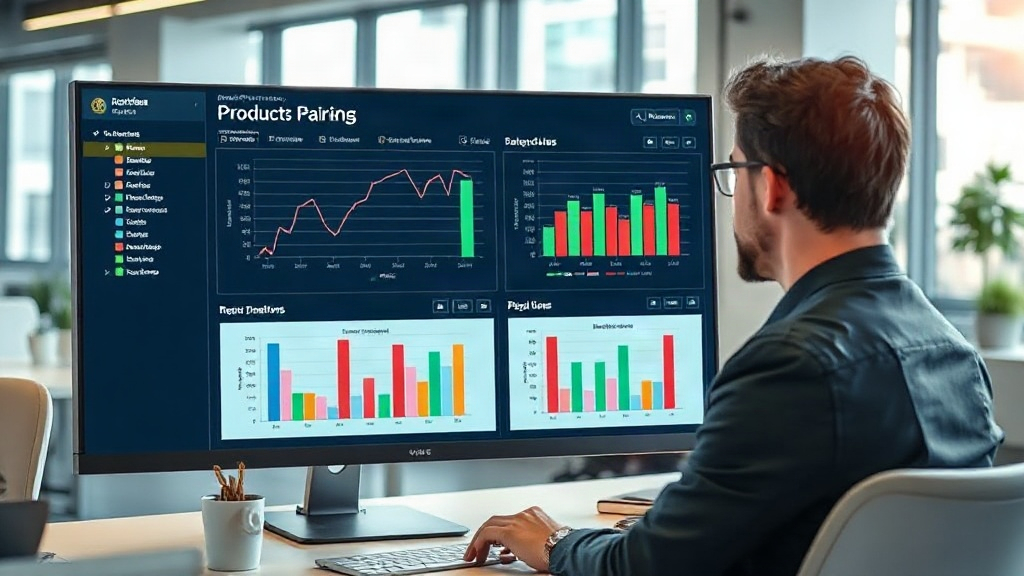 Nhân sự bán lẻ đối chiếu quy tắc sản phẩm với hệ thống gợi ý tự động