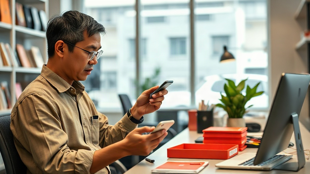 Chủ shop chốt mẫu phụ kiện và liên hệ nhà cung cấp để nhận báo giá sỉ