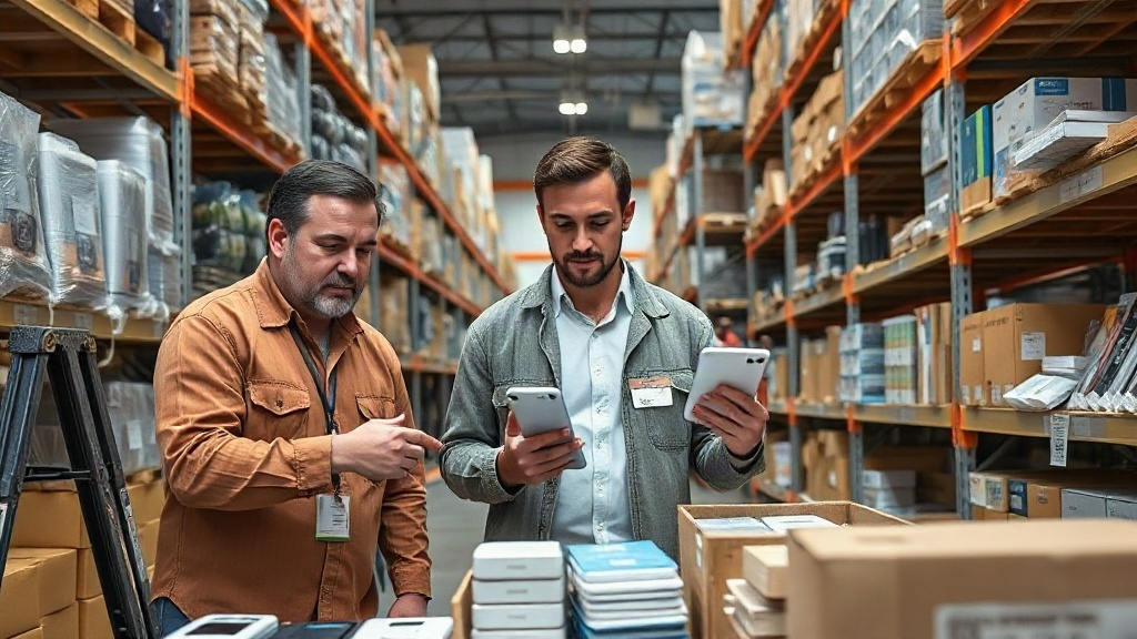 Các lô phụ kiện điện thoại được chia theo bậc số lượng và mức đặt hàng tối thiểu