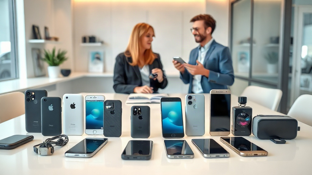 Khách hàng trao đổi các thắc mắc khi tìm đại lý phụ kiện điện thoại Khách hàng trao đổi các thắc mắc khi tìm đại lý phụ kiện điện thoại