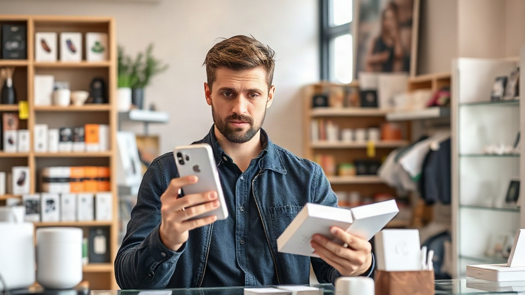 Chủ shop xem xét các lựa chọn nguồn sỉ phụ kiện điện thoại