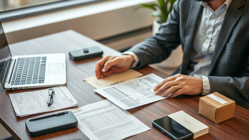 Đại lý kiểm tra hồ sơ và mẫu hàng của nhà cung cấp phụ kiện