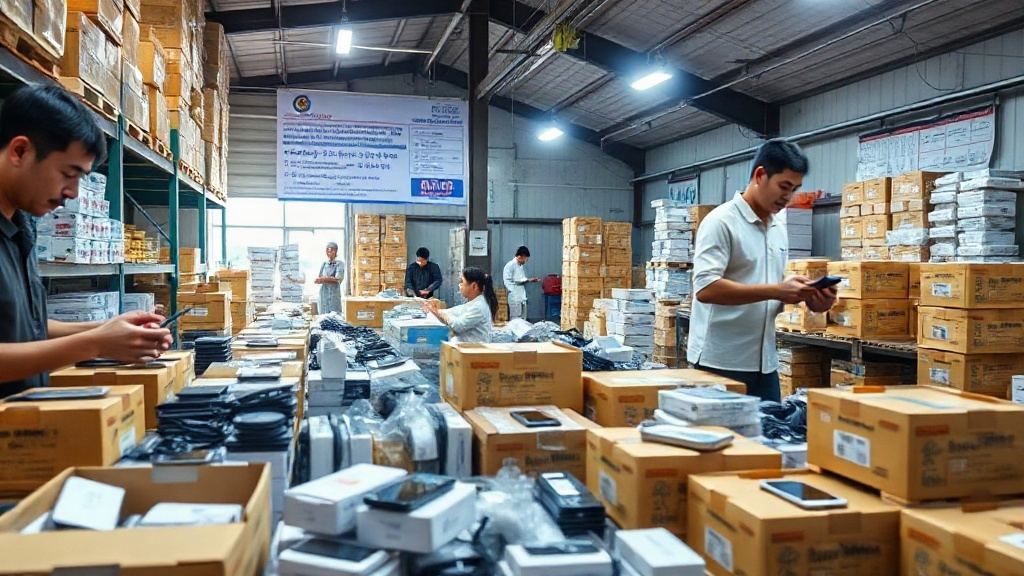 Quy trình chọn mẫu, đóng gói và kiểm tra đơn phụ kiện điện thoại Quy trình chọn mẫu, đóng gói và kiểm tra đơn phụ kiện điện thoại
