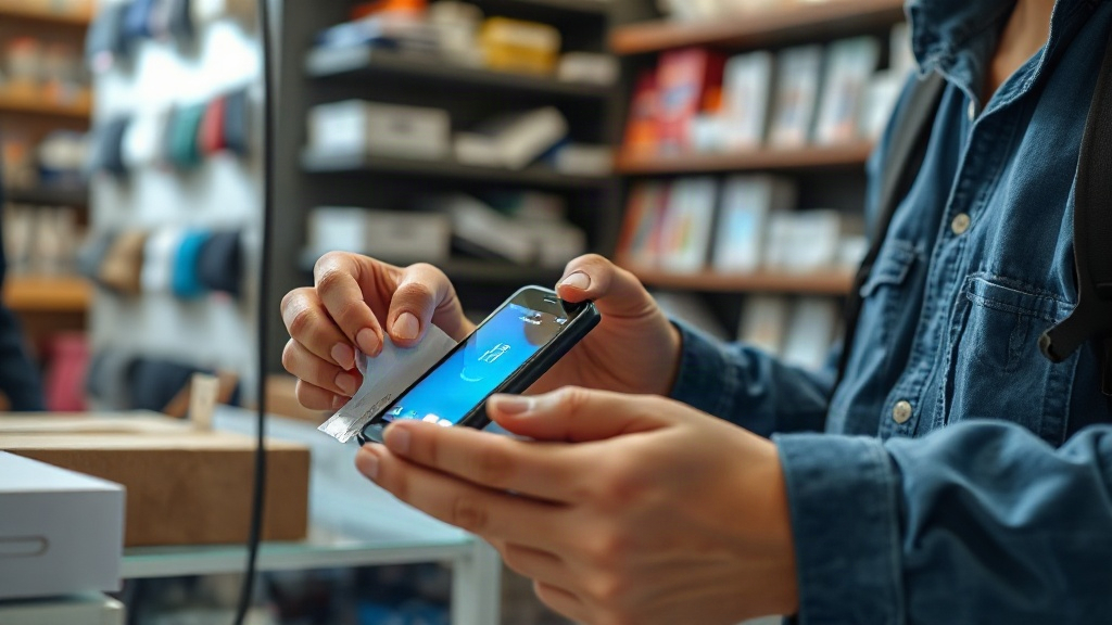 Chủ shop kiểm tra đơn hàng mẫu trước khi nhập phụ kiện số lượng lớn