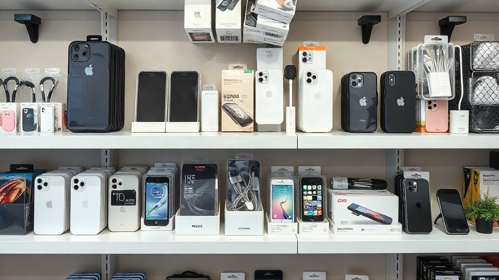 Danh mục phụ kiện điện thoại khởi đầu với số lượng nhập vừa phải