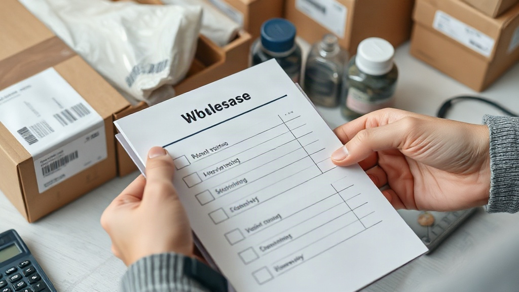 Checklist kiểm tra bảng giá, đổi trả, bảo hành và giao hàng của nhà cung cấp