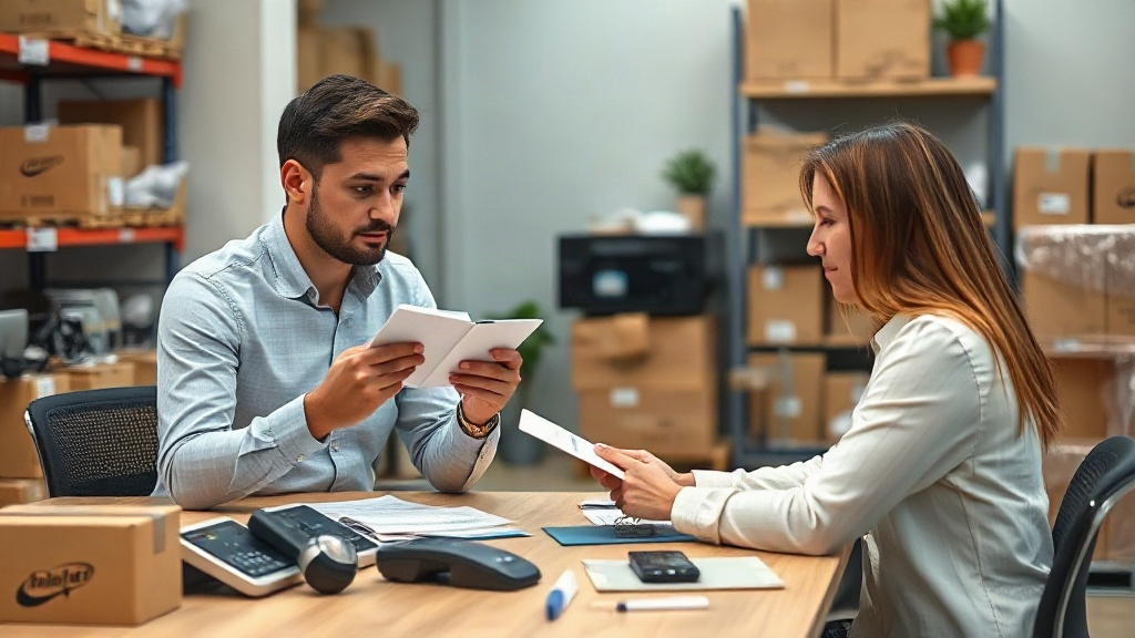 Người nhập sỉ trao đổi chính sách kiểm hàng và đổi trả với nhà cung cấp Người nhập sỉ trao đổi chính sách kiểm hàng và đổi trả với nhà cung cấp