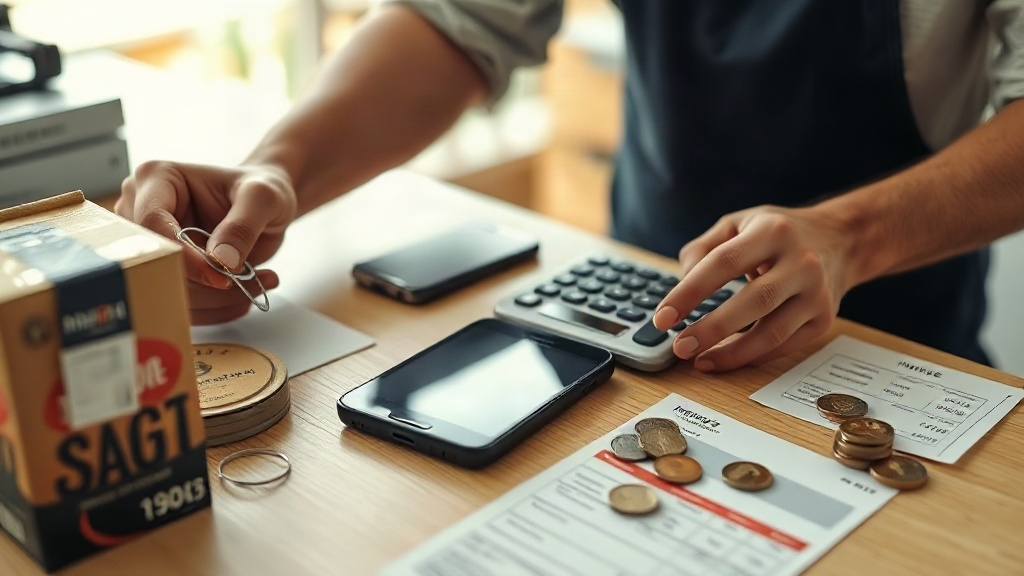 Người bán tính giá phụ kiện từ tổng chi phí và lợi nhuận dự kiến