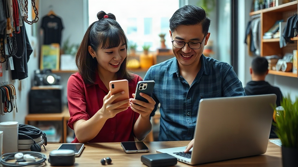 Người bán online lựa chọn nguồn phụ kiện điện thoại phù hợp với kênh kinh doanh