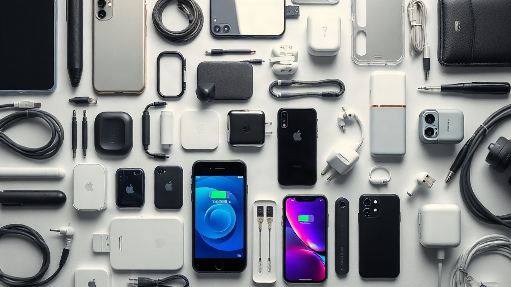 Các nhóm phụ kiện điện thoại phổ biến được sắp xếp theo danh mục