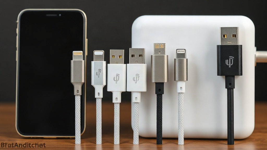Các loại cáp USB-C được đối chiếu để chọn dây phù hợp với củ sạc nhanh Các loại cáp USB-C được đối chiếu để chọn dây phù hợp với củ sạc nhanh
