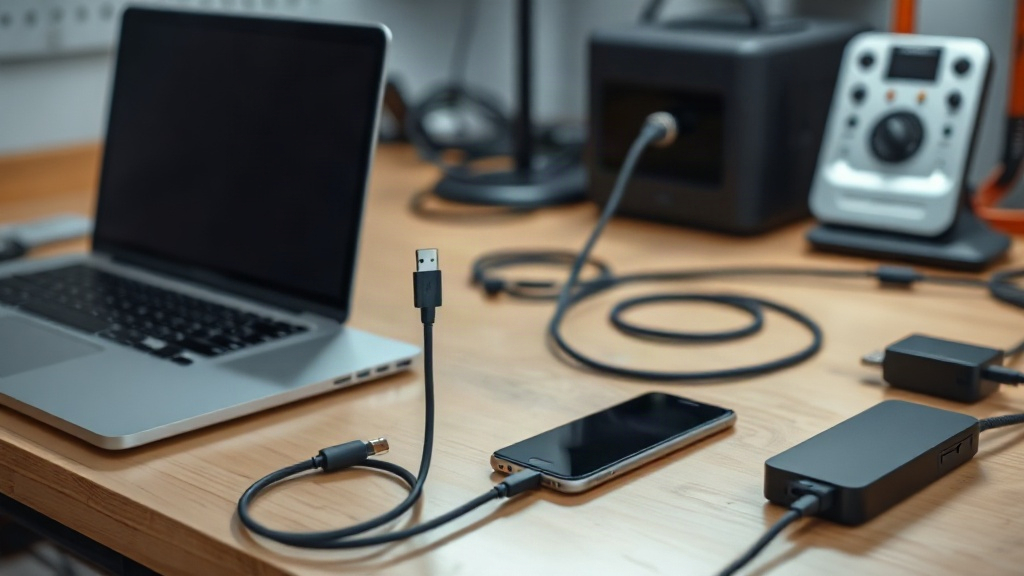 Mẫu cáp USB-C được kiểm tra riêng về sạc và truyền dữ liệu Mẫu cáp USB-C được kiểm tra riêng về sạc và truyền dữ liệu